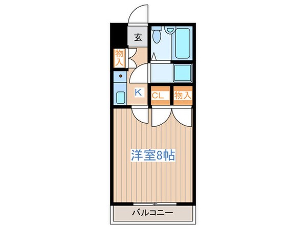 ｳｨﾝﾍﾞﾙｿﾛ世田谷赤堤（302）の物件間取画像